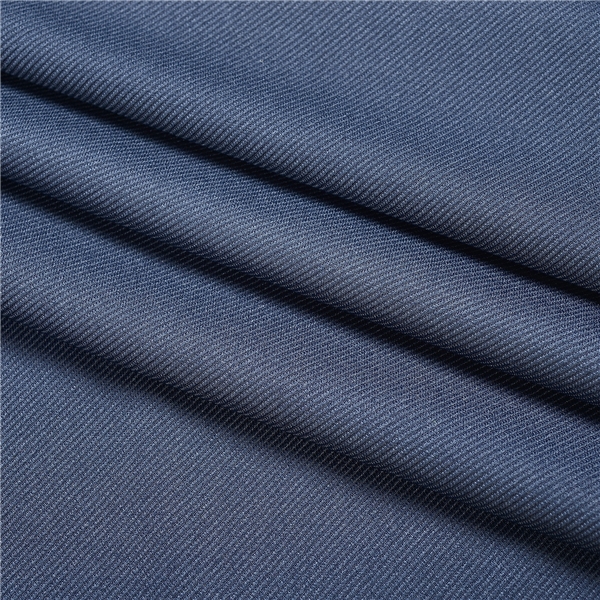 Polyester cotton-like spandex twill