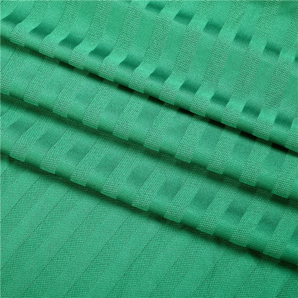 100/96 Recycled polyester double-sided jacquard fabric