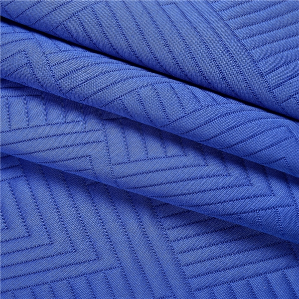 100/144 Polyester laminated jacquard fabric